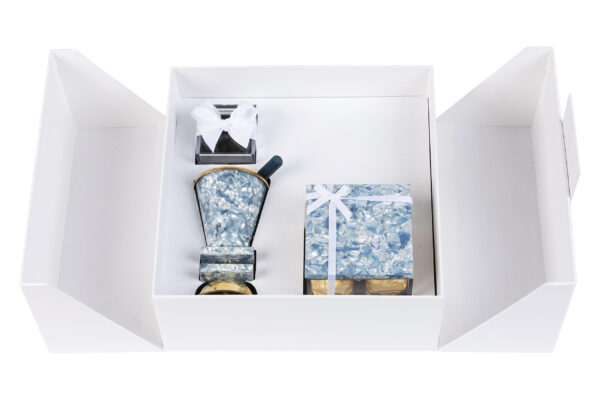 Blue Mother of Pearl Set