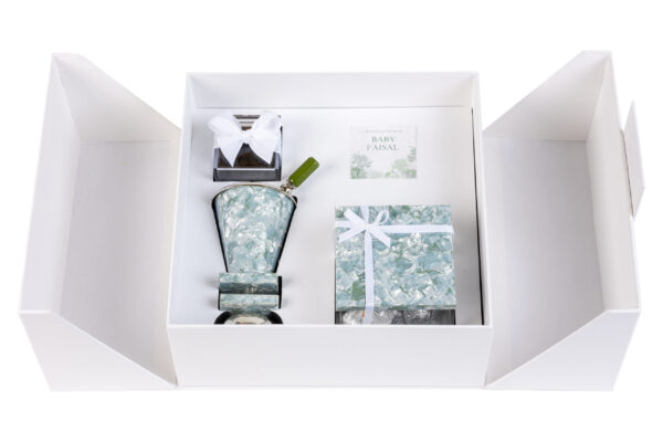 Green Mother of Pearl Set
