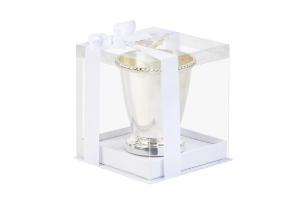 Silver Bird Vase - Image 3